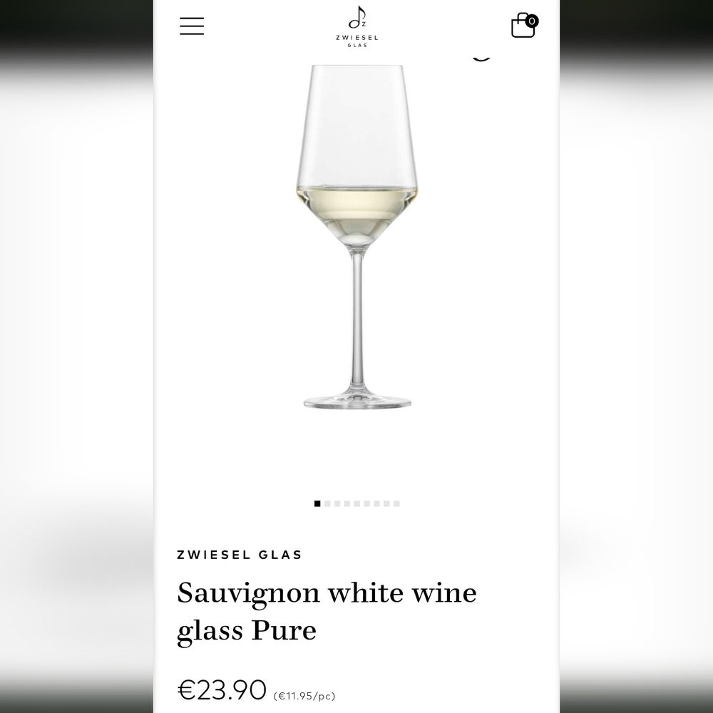 Zwiesel Wine Glasses - Set of 4